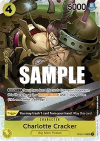 Charlotte Cracker - Foil (Pillars of Strength)(OP03-108)(SR)