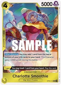 Charlotte Smoothie - Foil (Pillars of Strength)(OP03-110)(R)