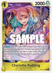 Charlotte Pudding - Foil (Pillars of Strength)(OP03-112)(R)