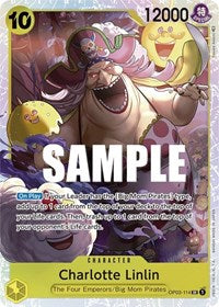Charlotte Linlin (114) - Foil (Pillars of Strength)(OP03-114)(SR)