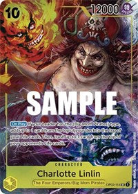 Charlotte Linlin (114) - Alternate Art - Foil (Pillars of Strength)(OP03-114)(SR)