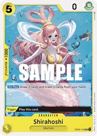 Shirahoshi (Pillars of Strength)(OP03-116)(UC)