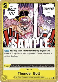 Thunder Bolt (Pillars of Strength)(OP03-121)(C)