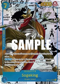 Sogeking - Alternate Art - Manga - Foil (Pillars of Strength)(OP03-122)(SEC)