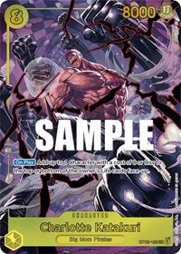 Charlotte Katakuri (123) - Alternate Art - Foil (Pillars of Strength)(OP03-123)(SEC)