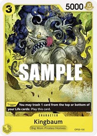 Kingbaum (Pillars of Strength)(OP03-100)(C)