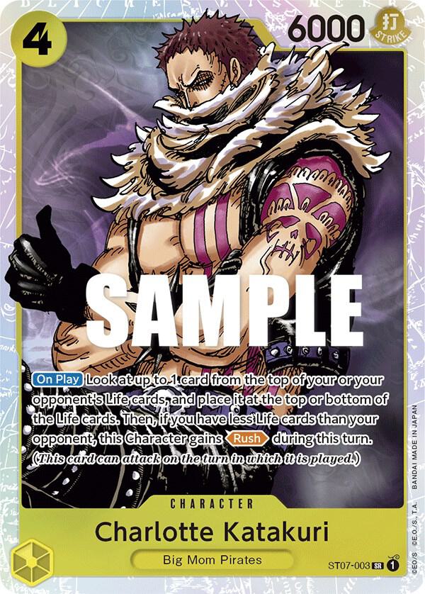 Charlotte Katakuri - Foil (Starter Deck 7: Big Mom Pirates)(ST07-003)(SR)