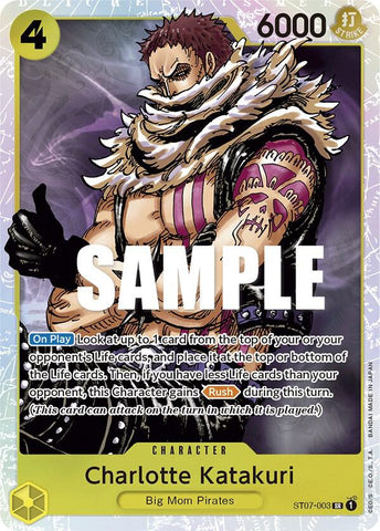Charlotte Katakuri - Foil (Starter Deck 7: Big Mom Pirates)(ST07-003)(SR)