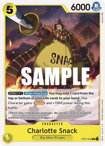 Charlotte Snack (Starter Deck 7: Big Mom Pirates)(ST07-004)(C)