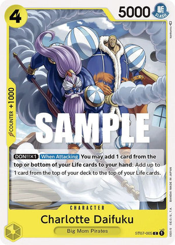Charlotte Daifuku (Starter Deck 7: Big Mom Pirates)(ST07-005)(C)