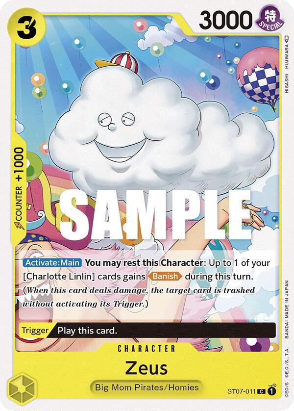 Zeus (Starter Deck 7: Big Mom Pirates)(ST07-011)(C)