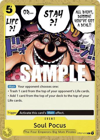 Soul Pocus (Starter Deck 7: Big Mom Pirates)(ST07-015)(C)
