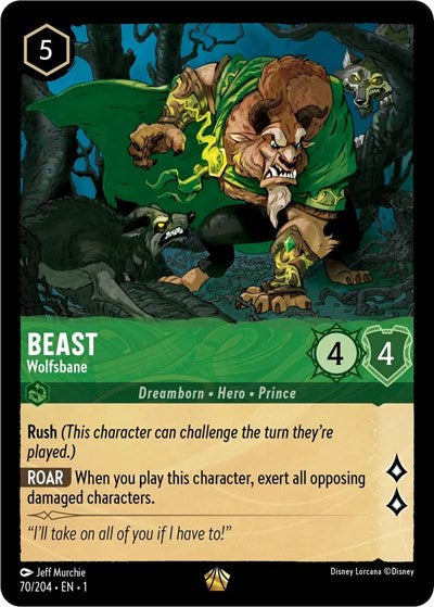 Beast - Wolfsbane - Cold Foil (The First Chapter)(1-070/204)(L)