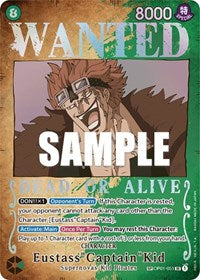 Eustass"Captain"Kid (Wanted Poster) - Foil (Pillars of Strength)(OP01-051)(SR)