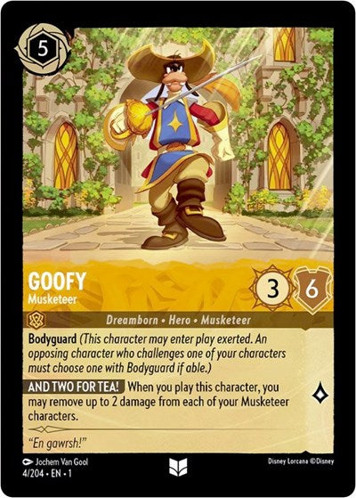 Goofy - Musketeer (The First Chapter)(1-004/204)(U)
