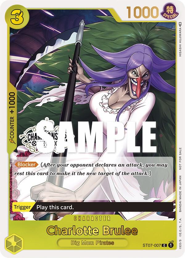 Charlotte Brulee [Store Championship 2023 Participation Pack Vol.1] [Foil] (One Piece Promotion Cards)(ST07-007)(PR)