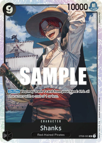 Shanks - Foil (Starter Deck 8: Monkey.D.Luffy)(ST08-005)(SR)