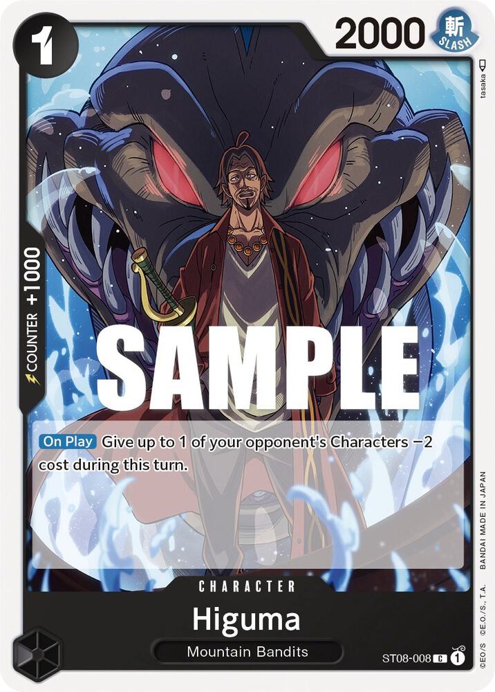 Higuma (Starter Deck 8: Monkey.D.Luffy)(ST08-008)(C)
