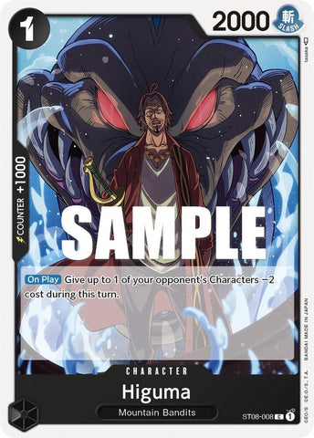 Higuma (Starter Deck 8: Monkey.D.Luffy)(ST08-008)(C)