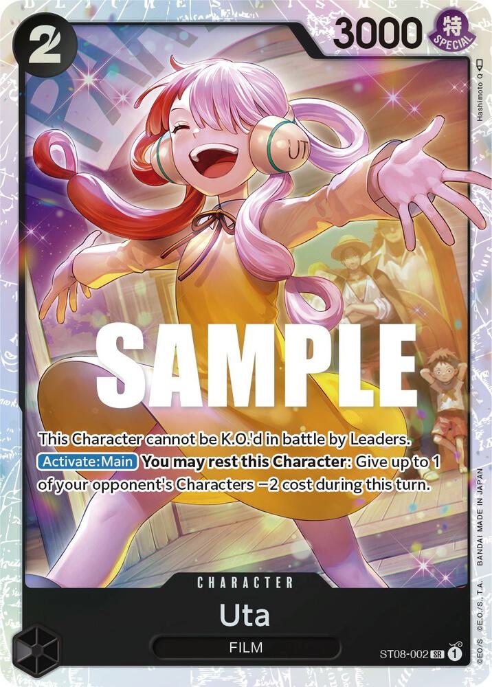 Uta - Foil (Starter Deck 8: Monkey.D.Luffy)(ST08-002)(SR)