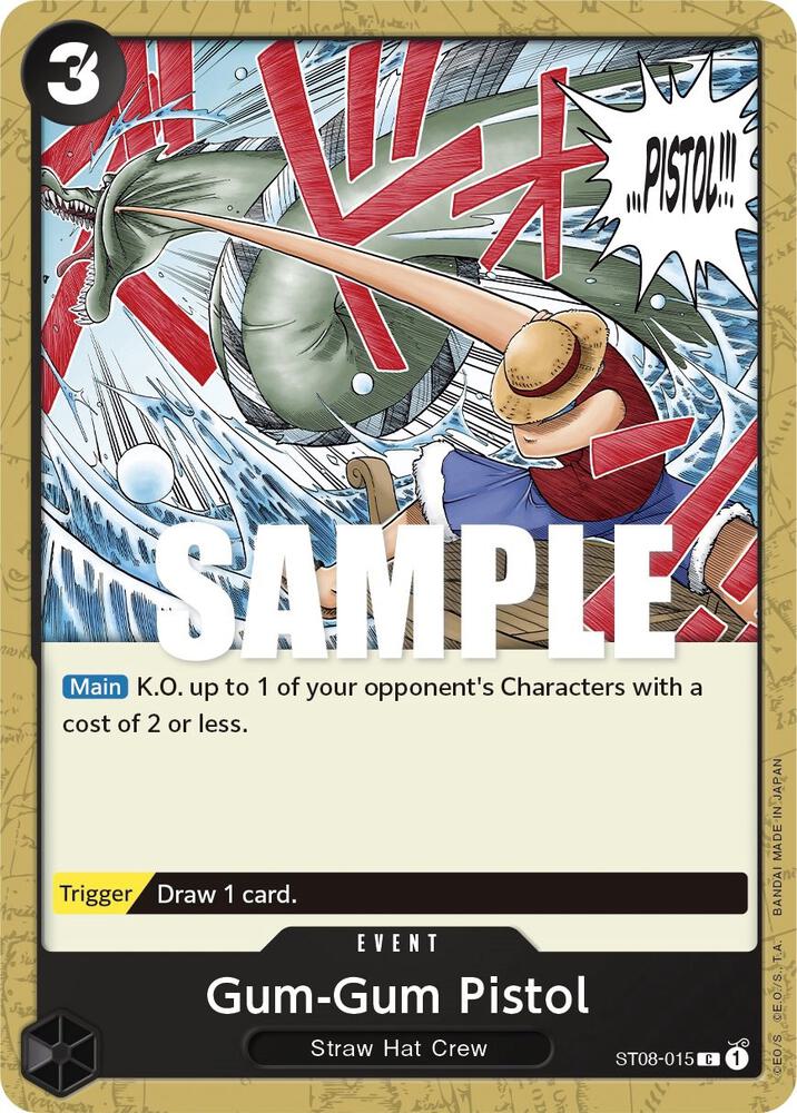 Gum-Gum Pistol (Starter Deck 8: Monkey.D.Luffy)(ST08-015)(C)