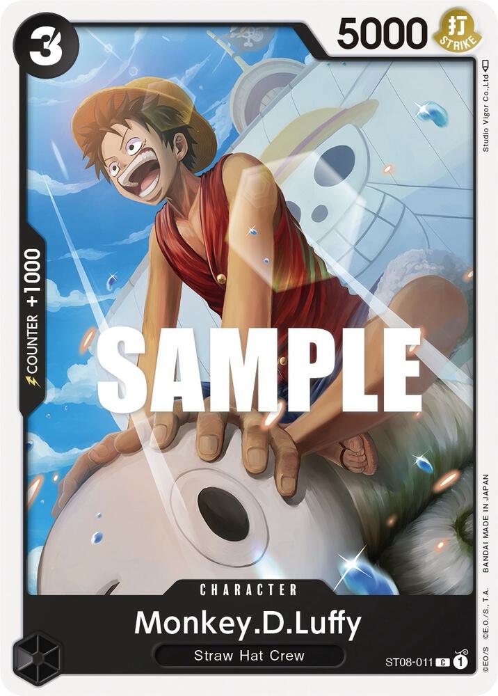 Monkey.D.Luffy (011) (Starter Deck 8: Monkey.D.Luffy)(ST08-011)(C)