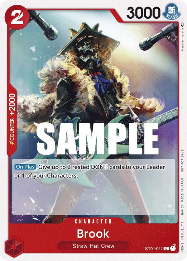 Brook [Tournament Pack Vol. 4] (One Piece Promotion Cards)(ST01-011)(C)