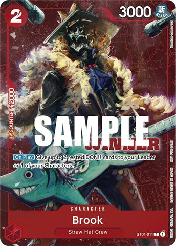 Brook [Winner Pack Vol. 4] [Foil] (One Piece Promotion Cards)(ST01-011)(C)