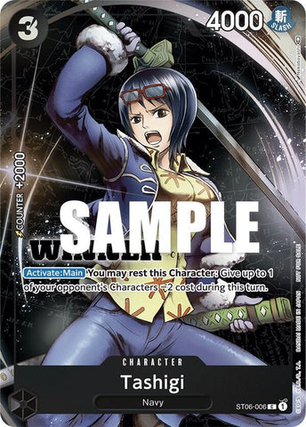 Tashigi [Winner Pack Vol. 4] [Foil] (One Piece Promotion Cards)(ST06-006)(C)