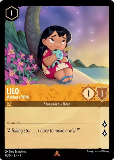Lilo - Making a Wish - Cold Foil (The First Chapter)(1-009/204)(R)