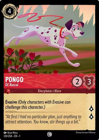 Pongo - Ol' Rascal - Cold Foil (The First Chapter)(1-120/204)(C)