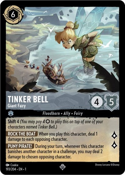 Tinker Bell - Giant Fairy (The First Chapter)(1-193/204)(SR)