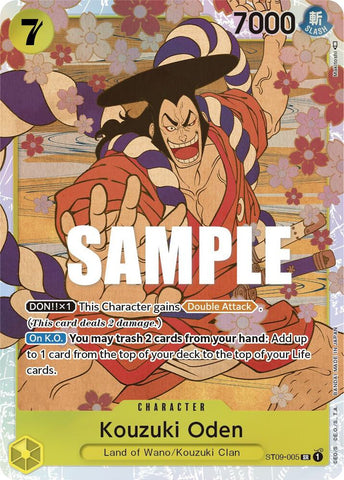 Kouzuki Oden - Foil (Starter Deck 9: Yamato)(ST09-005)(SR)