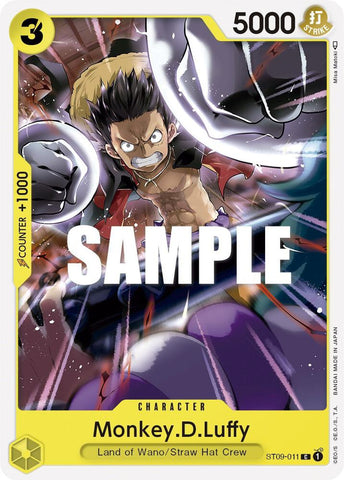 Monkey.D.Luffy (Starter Deck 9: Yamato)(ST09-011)(C)