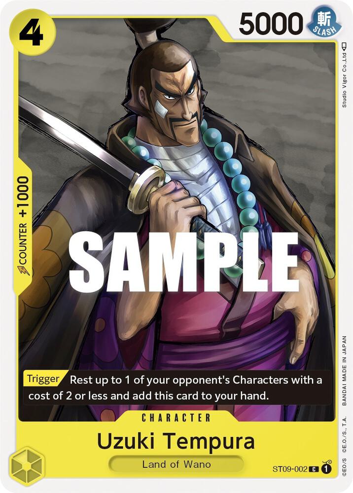 Uzuki Tempura (Starter Deck 9: Yamato)(ST09-002)(C)