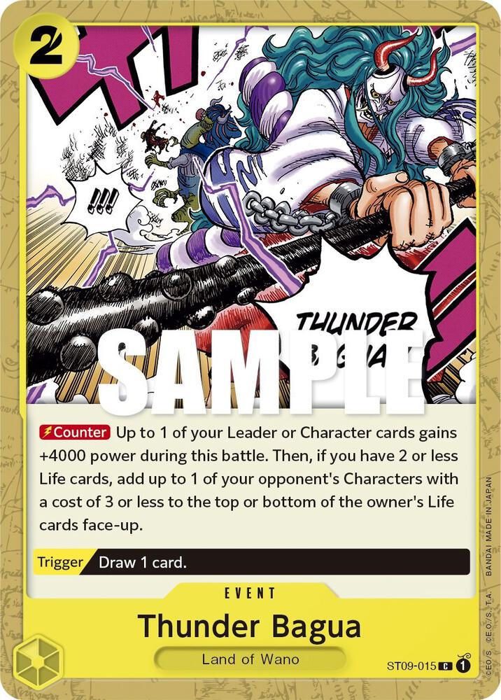 Thunder Bagua (Starter Deck 9: Yamato)(ST09-015)(C)