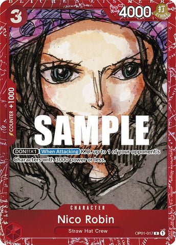 Nico Robin [Premium Card Collection -ONE PIECE FILM RED Edition-] [Foil] (One Piece Promotion Cards)(OP01-017)(R)