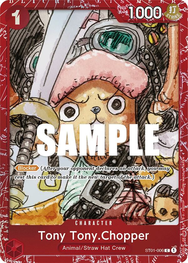 Tony Tony.Chopper [Premium Card Collection -ONE PIECE FILM RED Edition-] [Foil] (One Piece Promotion Cards)(ST01-006)(C)