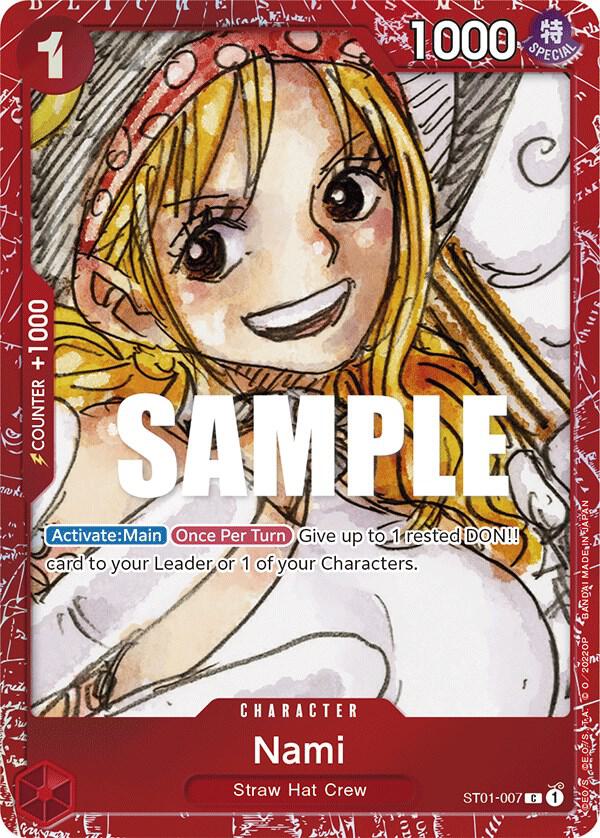 Nami [Premium Card Collection -ONE PIECE FILM RED Edition-] [Foil] (One Piece Promotion Cards)(ST01-007)(C)
