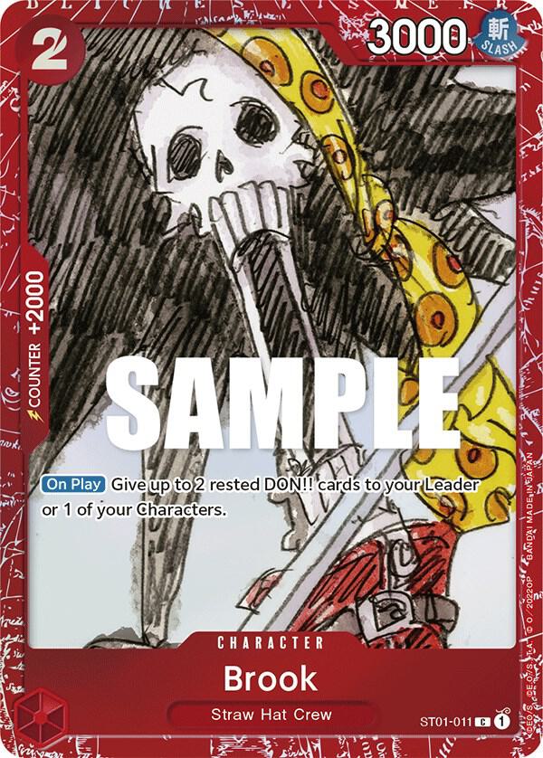 Brook [Premium Card Collection -ONE PIECE FILM RED Edition-] [Foil] (One Piece Promotion Cards)(ST01-011)(C)