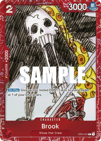 Brook [Premium Card Collection -ONE PIECE FILM RED Edition-] [Foil] (One Piece Promotion Cards)(ST01-011)(C)