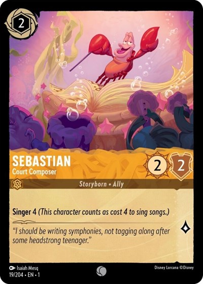Sebastian - Court Composer - Cold Foil (The First Chapter)(1-019/204)(C)
