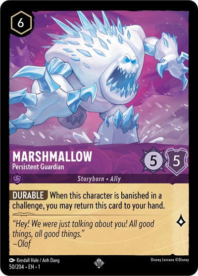 Marshmallow - Persistent Guardian - Cold Foil (The First Chapter)(1-050/204)(SR)