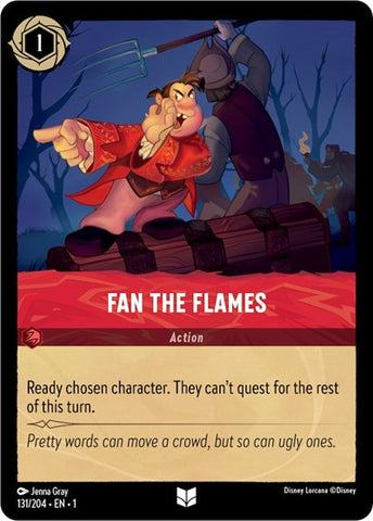 Fan the Flames - Cold Foil (The First Chapter)(1-131/204)(U)