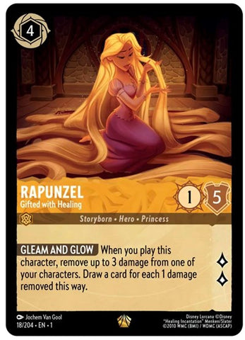 Rapunzel - Gifted with Healing - Cold Foil (The First Chapter)(1-018/204)(L)