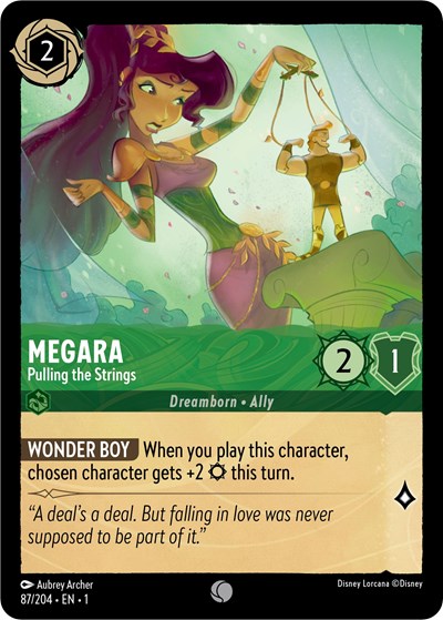 Megara - Pulling the Strings - Cold Foil (The First Chapter)(1-087/204)(C)