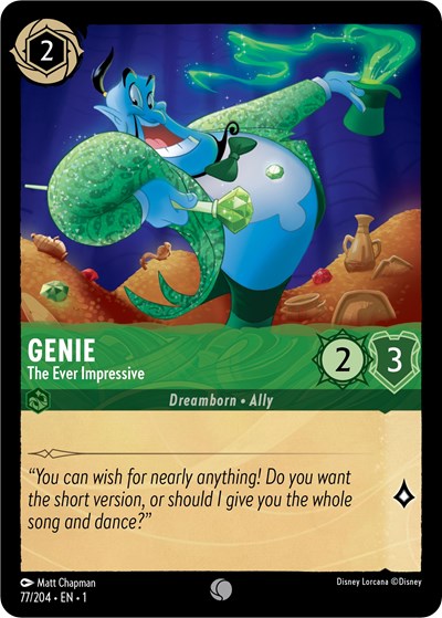 Genie - The Ever Impressive (The First Chapter)(1-077/204)(C)