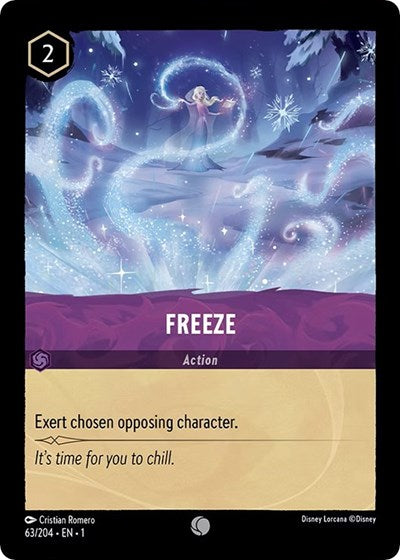Freeze - Cold Foil (The First Chapter)(1-063/204)(C)