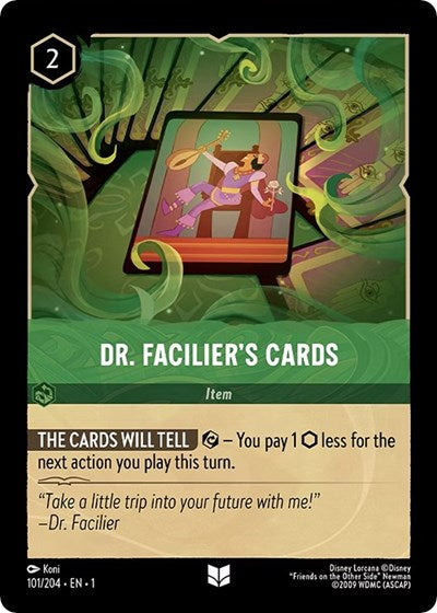 Dr. Facilier's Cards (The First Chapter)(1-101/204)(U)