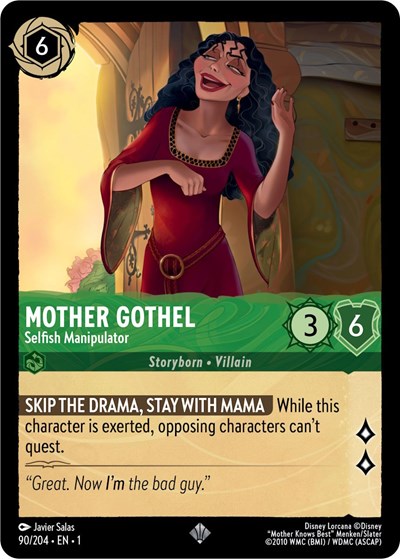 Mother Gothel - Selfish Manipulator (The First Chapter)(1-090/204)(SR)